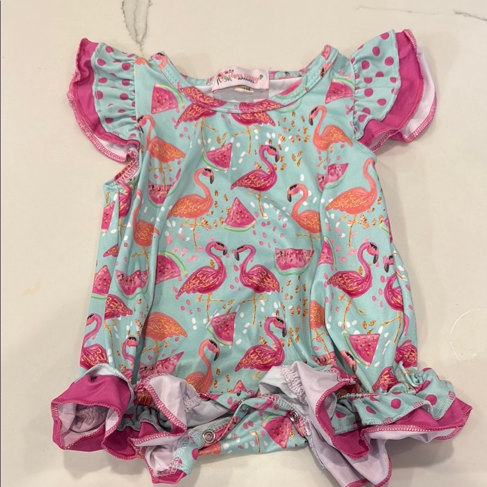 Flamingo Paradise Kids One Piece